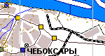 Векторная карта Чувашской республики для GPS навигаторов Garmin - Trasa.Ru