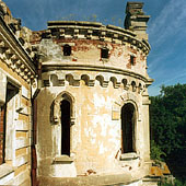 Муромцево. Главный дом.
Башня западного крыла - Trasa.Ru