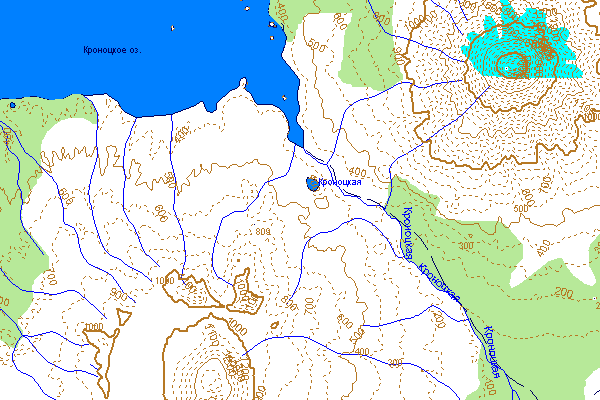 Векторная карта Камчатки, Корякского округа, Курильских и  Командорских островов для GPS навигаторов Garmin. Trasa.ru