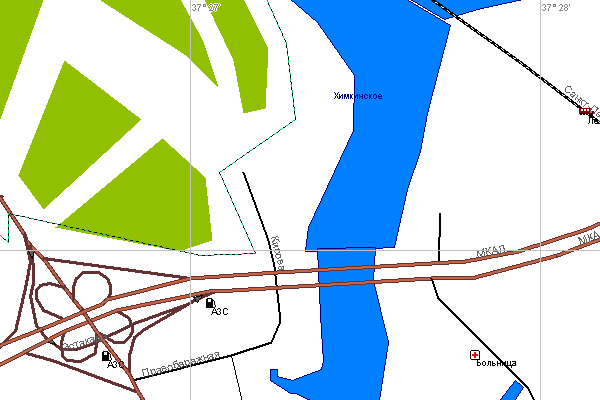 Векторная карта Москвы для GPS навигаторов Garmin. Trasa.ru