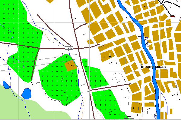 Векторная карта республики Северная Осетия для GPS навигаторов Garmin. Trasa.ru
