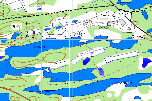 Векторная карта республики Карелия для GPS навигаторов Garmin. Trasa.ru