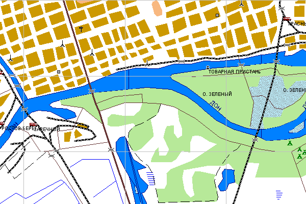 Векторная карта Ростовской области для GPS навигаторов Garmin. Trasa.ru