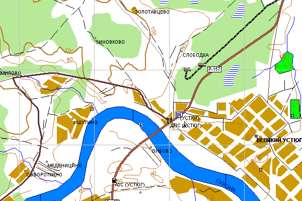 Векторная карта Вологодской области для GPS навигаторов Garmin. Trasa.ru