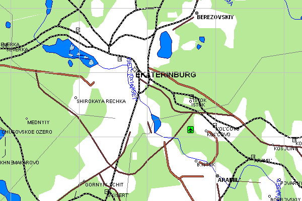 Векторная карта Тюменской области для GPS навигаторов Garmin. Trasa.ru