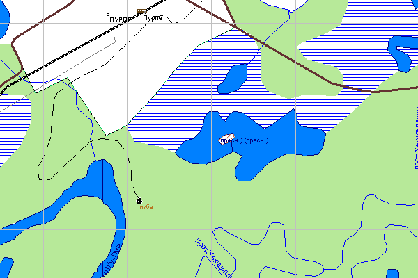 Векторная карта Ямало-Ненецкого автономного округа для GPS навигаторов Garmin. Trasa.ru