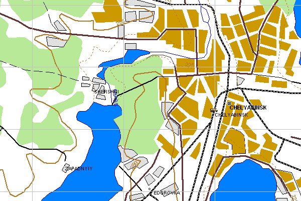 Векторная карта Челябинской области для GPS навигаторов Garmin. Trasa.ru