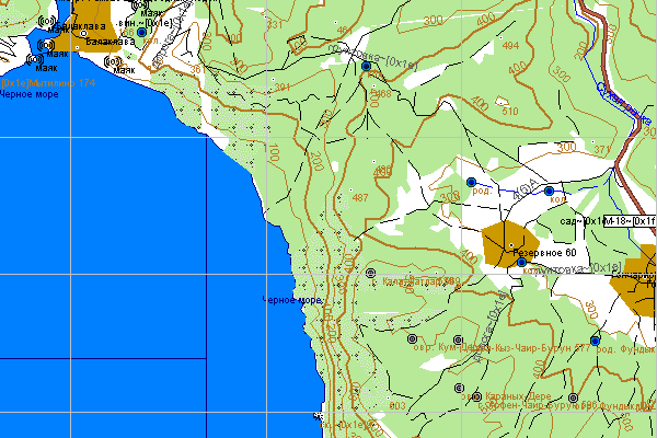 Векторная карта Крыма для GPS навигаторов Garmin. Trasa.ru