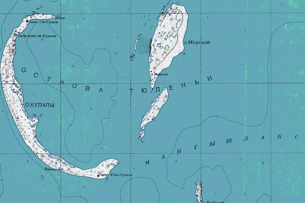Уменьшенный фрагмент представленной топографической карты L-39-27 - Trasa.ru