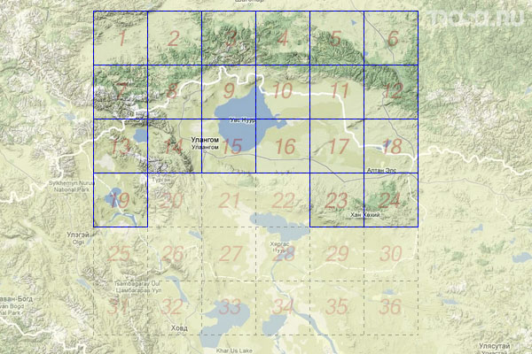 Набор топографических карт квадрата M-46 - Trasa.ru