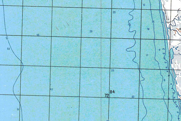 Уменьшенный фрагмент представленной топографической карты N-56-24 - Trasa.ru