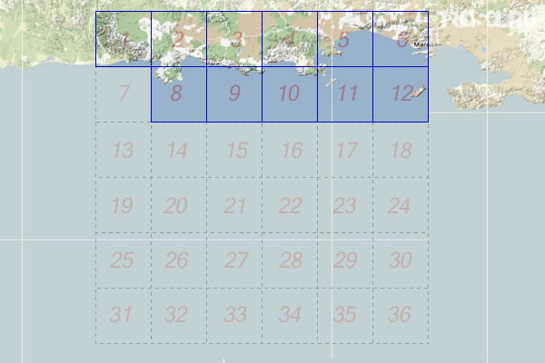 Набор топографических карт квадрата O-55 - Trasa.ru