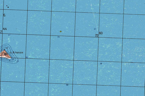 Уменьшенный фрагмент представленной топографической карты O-56-12 - Trasa.ru