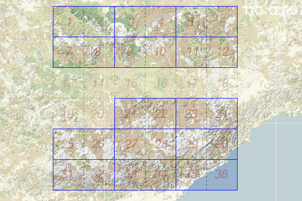 Набор топографических карт квадрата P-56 - Trasa.ru