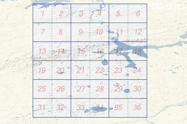 Набор топографических карт квадрата S-47 - Trasa.ru