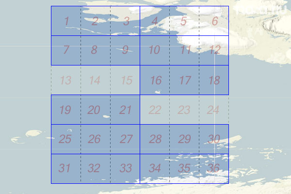 Набор топографических карт квадрата T-46 - Trasa.ru