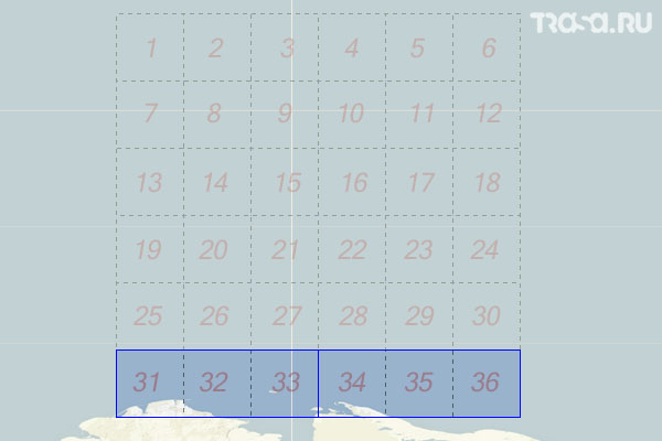 Набор топографических карт квадрата T-54 - Trasa.ru